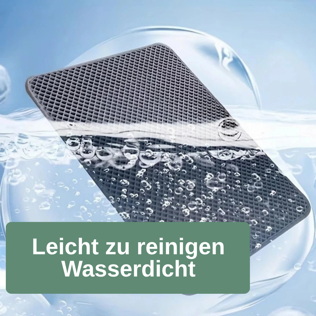 StepClean Katzenstreumatte — fängt Streu bei jedem Schritt