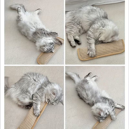 NibStick Kratzspielzeug Katze — an der Wand, schützt deine Möbel