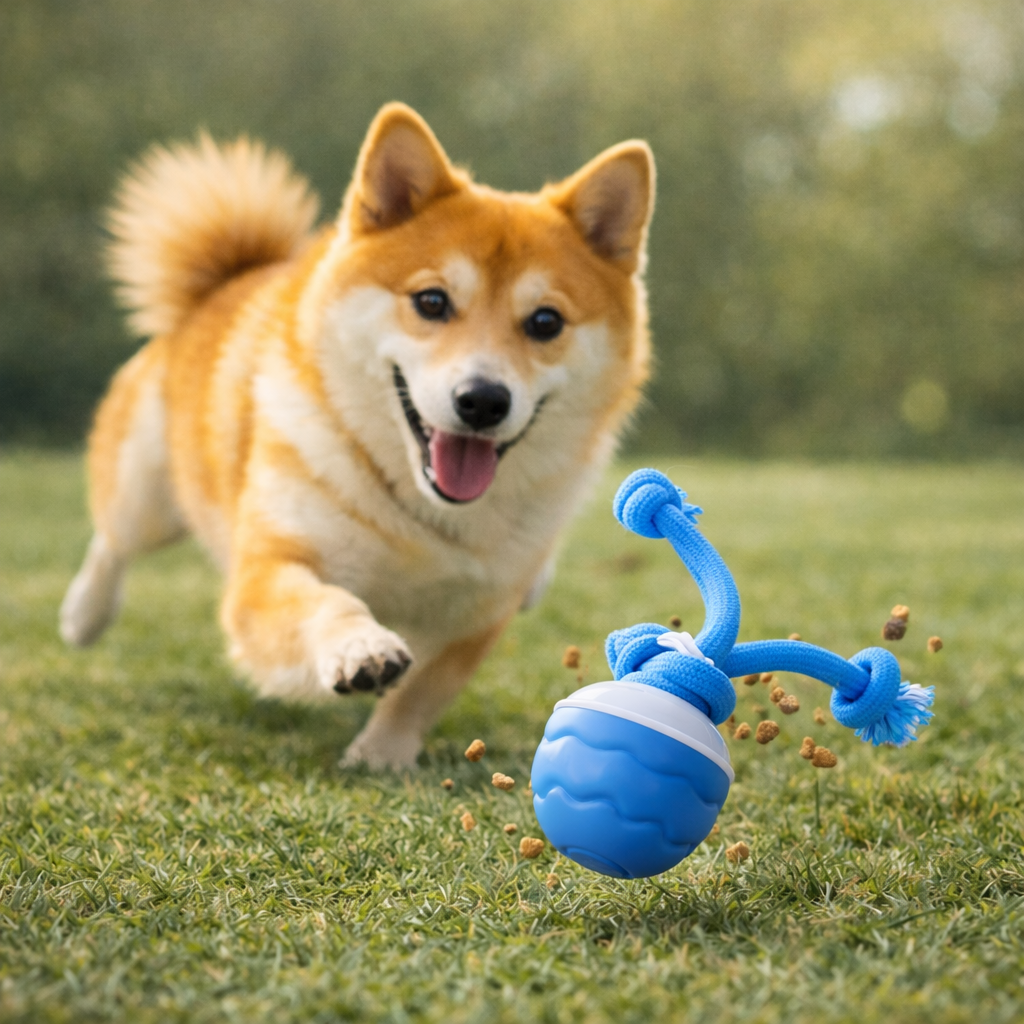 HuntBall – Interaktives Spiel für Ihren Hund, auch ohne Sie.