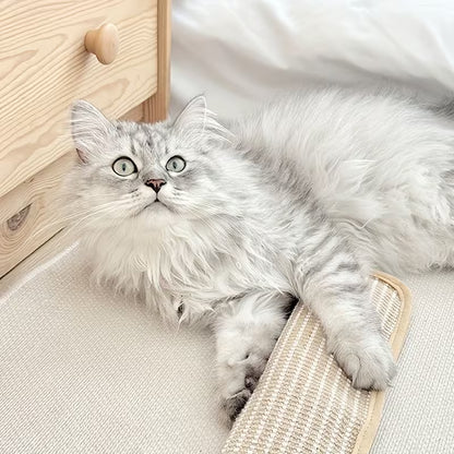 NibStick Kratzspielzeug Katze — an der Wand, schützt deine Möbel
