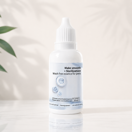 FreshCoat Tropfen – Trockenshampoo für Hunde. Sauberes Fell ohne Bad