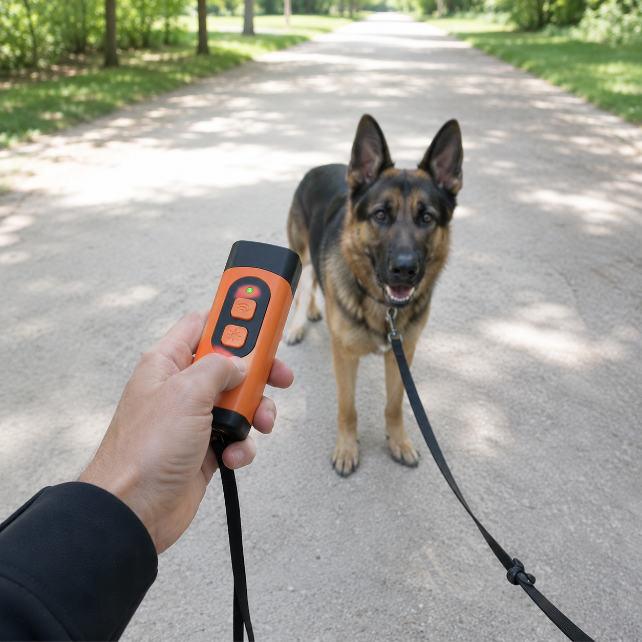 CalmTrainer Ultraschall-Hundetrainer — Bellen stoppen ohne Strafe