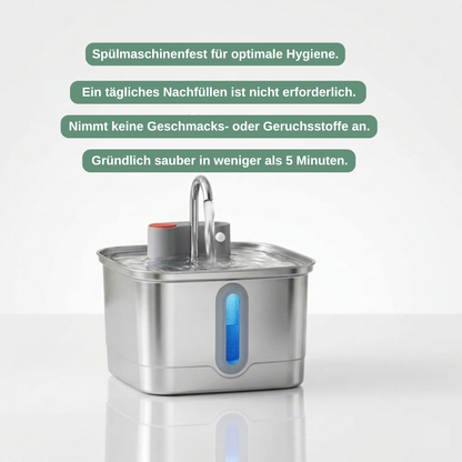 AquaFlow Trinkbrunnen für Katzen und Hunde — 3L kabellos