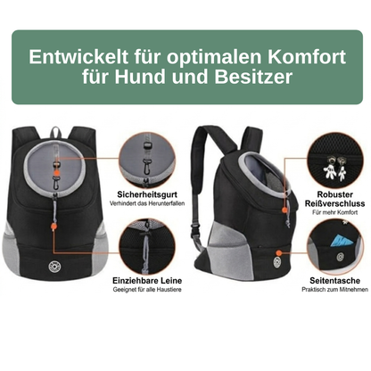 PetBag Rucksack für Hunde und Katzen — nimm dein Lieblingstier überall mit
