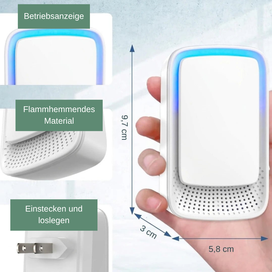 FreshGuard Luftreiniger — neutralisiert Tiergeruch