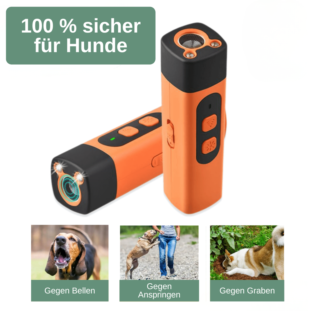 CalmTrainer Ultraschall-Hundetrainer — Bellen stoppen ohne Strafe
