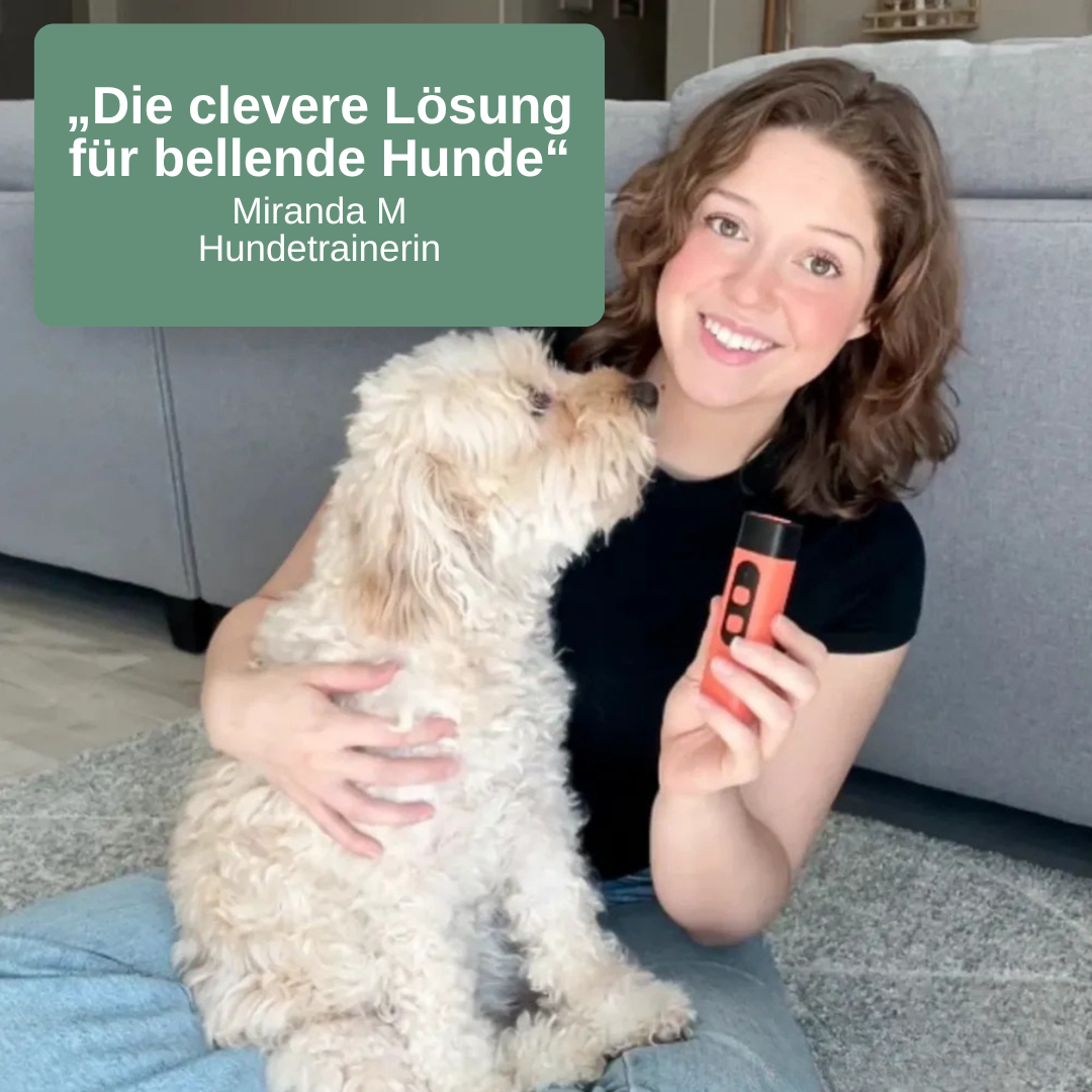 CalmTrainer Ultraschall-Hundetrainer — Bellen stoppen ohne Strafe
