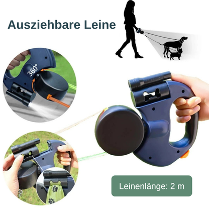 NightWalk Doppelleine für Hunde — zwei Hunde, nie mehr verheddert
