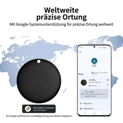 PawFind Katzenhalsband mit Tracker — immer auffindbar, ohne Abo
