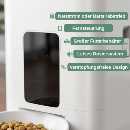 MealDrop automatischer Futterspender Hund und Katze — WLAN, Timer und App-Steuerung