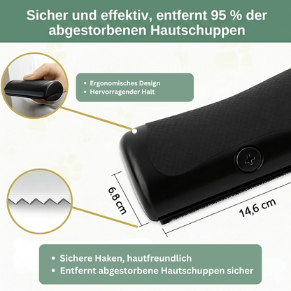 GlowBrush – Entspannt bürsten, glänzendes Fell.
