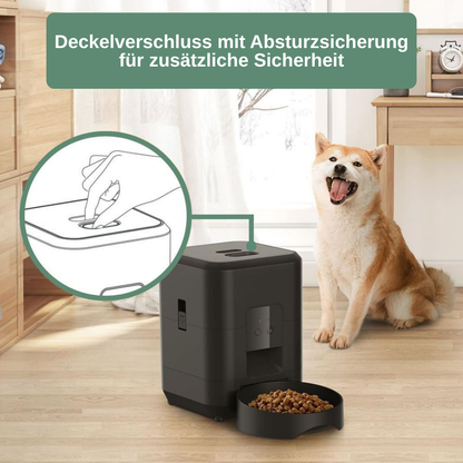 MealDrop automatischer Futterspender Hund und Katze — WLAN, Timer und App-Steuerung
