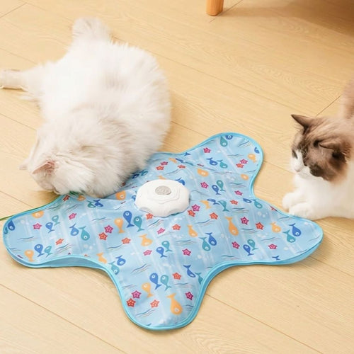 HuntMat Spielmatte Katze — automatisches Jagdspielzeug mit 4 Geschwindigkeiten