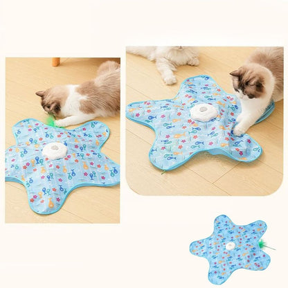 HuntMat Spielmatte Katze — automatisches Jagdspielzeug mit 4 Geschwindigkeiten