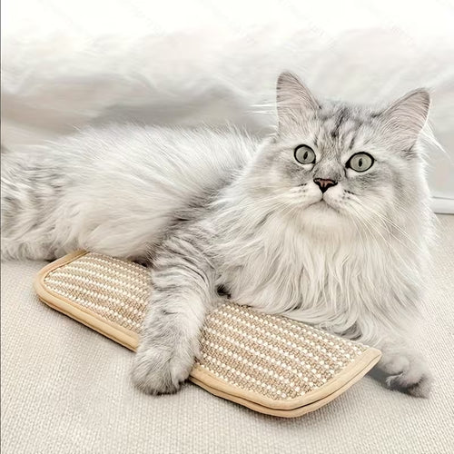 NibStick Kratzspielzeug Katze — an der Wand, schützt deine Möbel