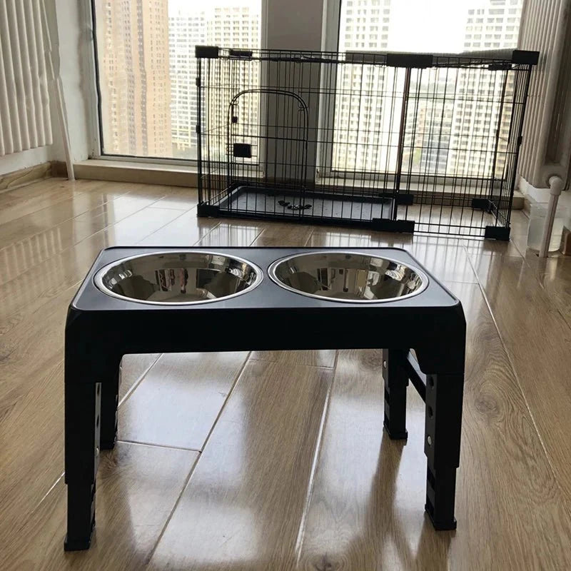 HappySpine Futtertisch Hund — erhöhter Napf, bequemes Fressen