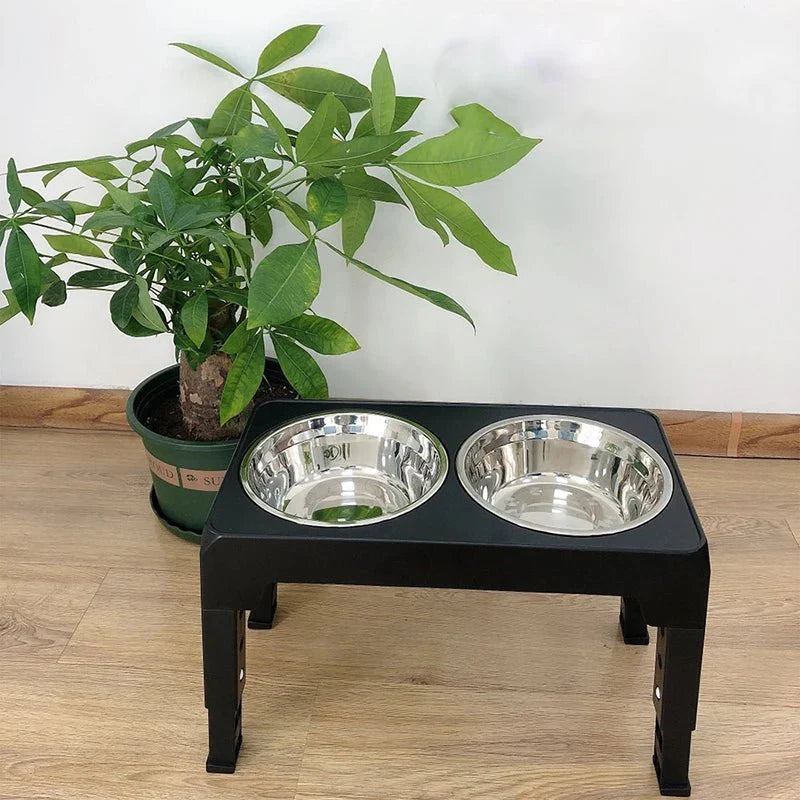 HappySpine Futtertisch Hund — erhöhter Napf, bequemes Fressen