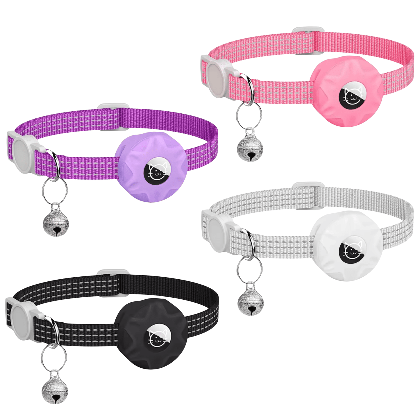 PawFind Katzenhalsband mit Tracker — geeignet für Katzen ab 2 kg