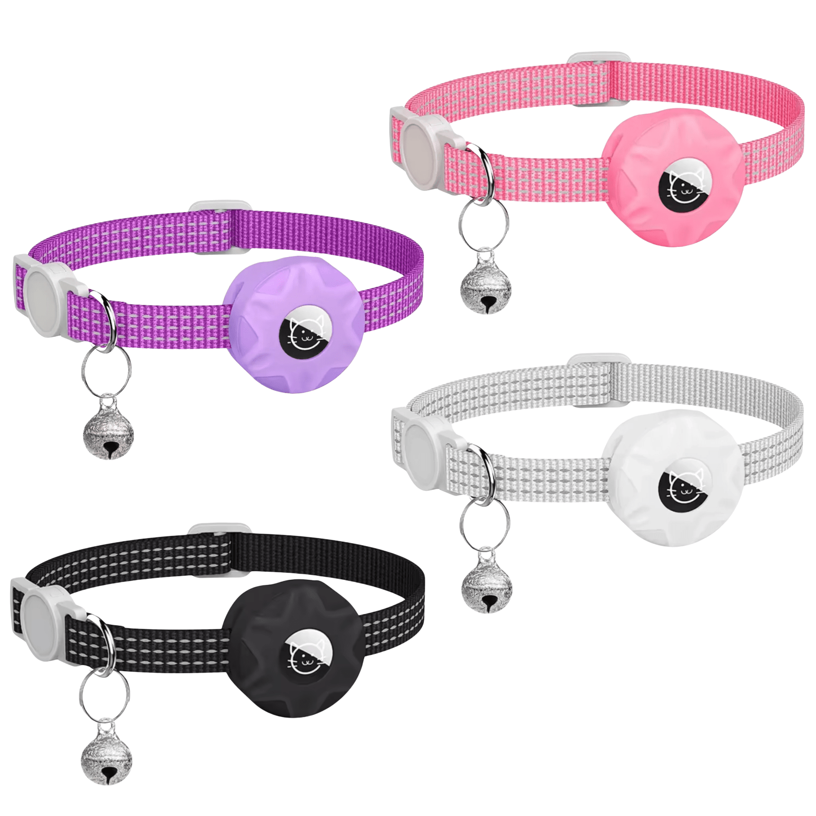 PawFind Katzenhalsband mit Tracker — geeignet für Katzen ab 2 kg