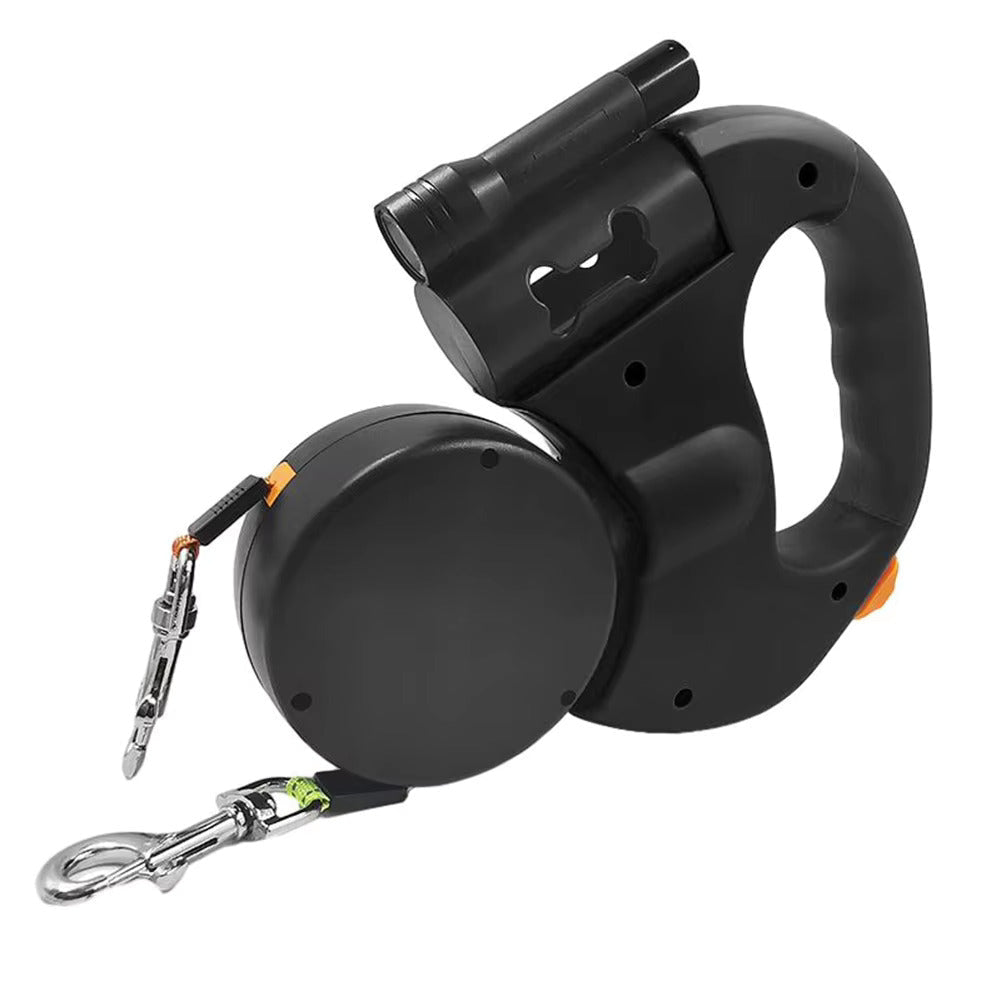 NightWalk™ - Twee honden. Nooit meer verstrengeld. Dag & nacht.Maison Pets5021651643272-V2Zwart
