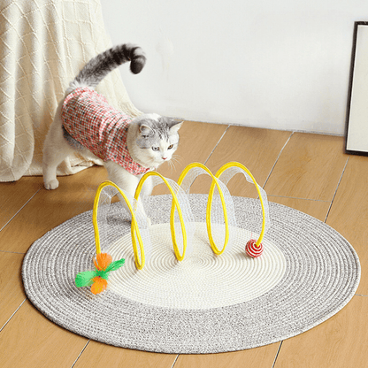 SpiralChase™ - De tunnel die je kat urenlang bezig houdtMaison Pets5246854903733-V2MuisBlauw gestreept