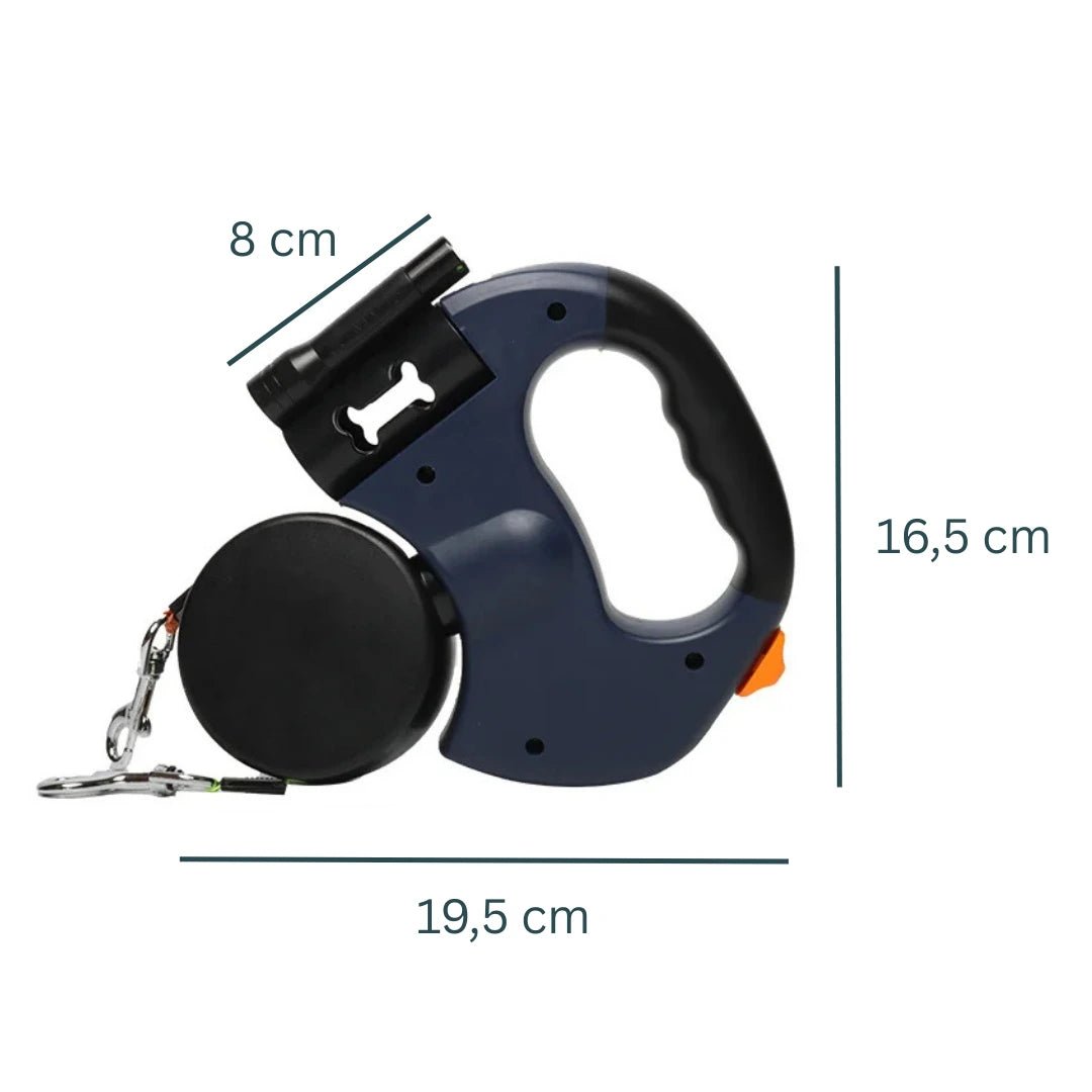 NightWalk™ - Twee honden. Nooit meer verstrengeld. Dag & nacht.Maison Pets5021651643272-V2Zwart