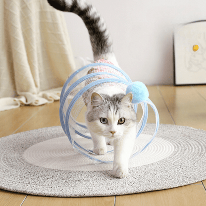 SpiralChase™ - De tunnel die je kat urenlang bezig houdtMaison Pets5246854903733-V2MuisBlauw gestreept